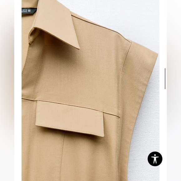 ZARA CARGO JUMPSUIT XL - Picture 5 of 12